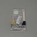 YZB for iPhone 16 Pro Max Magnetic Case [Compatible with MagSafe] Built-in Stash Camera Cover Stand, Luxury Bling Glitter [10FT Military Drop Protection] Case, Cute Sparkly for Women Girls, Crystal