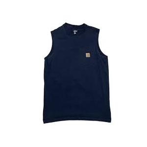 Carhartt Men's Relaxed Fit Heavyweight Sleeveless Pocket T-Shirt XL
