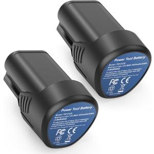 Futurebatt 4.0ah 12V Replacement Battery for Dremel B815-01 B816-01 8240 8250 8260 Cordless Tools Lithium ion Battery 2 Pack (Not for Dremel 8200,8220, 8300)