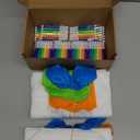 MUOUAKATE 24 PCS Ramadan Coloring Goodie Bags with Paint Pens, Eid Ramadan Gift for Boys and Girls Aged 3-12, Ramadan Crafts for Kids Reusable Bag for Ramadan Activities Party Favors Home Bulk