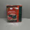 Christmas Ornament Storage Box with 4 Trays Top Clear Premium Ornaments Storage Box Fits 96-3'' Holiday Decorations Green Christmas Ornament Storages Container for Holiday Ornament Decoration