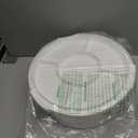 Yesland Cake Carrier with Collapsible Handle - White Cake Container and Holder with Lid - Portable Plastic Round Cake Cover for 10 inch Cake, Pies, Cookies, Nuts, Muffins, Cupcakes and Fruit