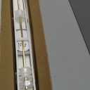 LOTUS & WINDOWARE Cordless Faux Wood Blinds, 34" Wide x 60" Long, Smooth, Snow White, 2 Inch Horizontal Blinds  for Living Room, Bedroom, Interior Door Windows