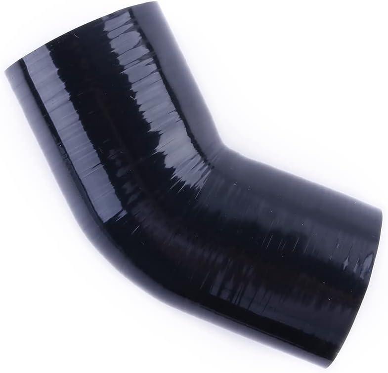 3" ID 45 Degree Elbow silionce Coupler Reinforced Hose,4-Ply Turbo/Intercooler/Intake Piping Industrial Hydraulic (76mm)