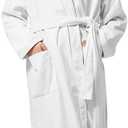 KAHAF COLLECTION Women Hooded 100% Cotton Terry Bathrobe, Soft Absorbent Quick Dry Robe for Spa, Shower & Home Wear, XL