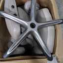 COLAMY Office Ergonomic Desk High Back Executive Chair with Pop-Out Lumbar Support, Upgraded Casters, Adjustable Headrest, Flip-Up Arms, Leather Home with Thick Cushion for Comfort - Black