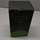 BENZZO 40 oz Tumbler with Handle and Straw Lid Travel Mugs Insulated for Hot and Cold Water Bottle Stainless Steel Coffee Cups (Indigo Black)