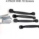 3 x 4-Pack 5-Inch Cabinet Handles, Champagne Bronze Drawer Pulls for Kitchen, Dresser, and Wardrobe