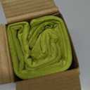 DEZENE Lumbar Pillow Covers 12x20 Chartreuse: Pack of 2 Cozy Soft Velvet Rectangular Modern Luxury Decorative Throw Pillow Cases for Sofa Couch Living Room Bed Home Decor