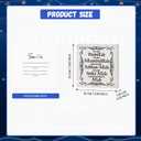 Smile Eid alAdha Wooden Decorations, Eid alAdha Appreciate and Hope with Inspirational Allah Sign for Islamic Home, 4" x 4" x 0.6"