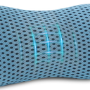 Lumbar Pillow, Memory Foam Lumbar Support Pillow for Office Chair and Car Seat, Ergonomic Streamline Back Pillow for Lower Back Pain Relief, Back Support Pillow for Sitting, Driving, Traveling