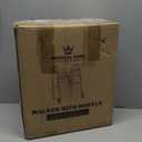 Medical king Walkers for Seniors Aluminum Lightweight Walker with Wheels, Adjustable Width and Height, Folding Walker for Elderly, Handicapped, Disabled 2 Wheels in Front