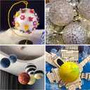 6 Inch Foam Ball,6 Pack White Polystyrene Foam Balls for Craft Making School Solar System Project Wedding Christmas Supply