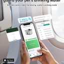 Smart Pet Water Fountain, 10L/338Oz Stainless Steel Cat Water Fountain with APP Monitoring, Automatic Dog Water Bowl Dispenser for Large Dogs Cats Mutil-Pets, Indoor and Outdoor