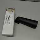 Westbrass E507-1F-62 7" Reach Wall Mount Tub Spout, Matte Black