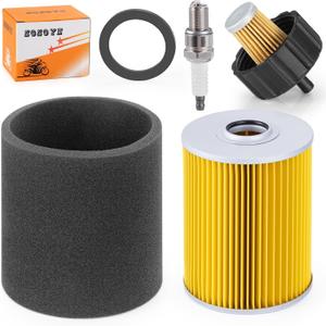 Air Filter & Oil Filter w/Gasket for Yamaha Golf Cart G2 G5 G8 G9 G11 1985-1995