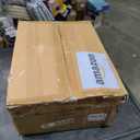 Boho Floor Lamp with Remote- Arc Tall Lamps, Bronze Floor Lamps with Stepless Dimmable Bulb, Hand-Worked Adjustable Rattan Lampshades, Brown Rattan Standing Lamp