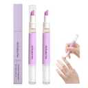 Cuticle Oil Pusher Pen- Ceramic Cuticle Oil for Dry Nails & Cuticles, No Leak Travel Size Cuticle Pusher Pen, Moisturizing Nail Care Treatment for DIY Manicure & Salon Use
