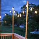 Egcol ST35 Replacement Bulbs, 25 Pack Edison Light Bulbs fits C7/ E12 Base, Shatterproof 5watt Incandescent Bulbs, String Light Bulbs for Indoor Outdoor Garden, Backyard, Warm White