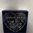 LUCAGIFT Best Friend Ornaments for Christmas Tree - Best Friends Bestie Ornaments for Women - Bestie Ornament - Friendship Christmas Ornament - Besties Gifts for Women - Glass Ornament 2025, Pack of 2