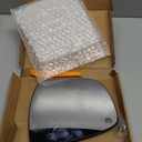 Driver Left Side Power Heated Mirror Glass Fit For Nissan Rogue 2014-2019, for Murano 2015-23, for Pathfinder 2017-19 Side View Mirror with Back Plate, Replace for 963664BA1A