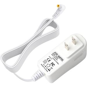 for VTech Baby Monitor Charger,5V DC Power Cord Compatible with VM901 VM919HD VM919-2HD VM819 VM819-2PU Parent Unit Video Monitor Handheld Screen,White Adapter Cable (Not for Baby Unit Cam)