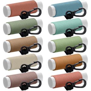 Sureio Pack of 10 Lip Balm Holder Keychain Compact Clip On lipstick Lip Gloss Holder Keychain Elastic lipstick Sleeve Clip (Earth Tones) Sureio Pack of 10 Lip Balm Holder Keychain Compact Clip On lipstick Lip Gloss Holder Keychain Elastic lipstick Sleeve Clip (Earth Tones)