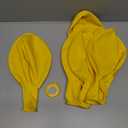 Bezente Yellow Giant Balloons 36 Inch - 8 Pack Jumbo Yellow Balloons Large Round Yellow Latex Balloons for Baby Shower Birthday Sunflower Theme Party Decorations