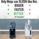 Ninja SLUSHi Frozen Drink & Slushie Machine with RapidChill Technology | 88 oz. Easy Fill Vessel | 5 Preset Programs | Make Margaritas, Frapps, & More | With Dishwasher Safe Parts | Black | FS301