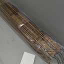 UNISHADES Cordless Bamboo Roman Shades for Windows, Blinds Size (29" W 64" H) Colour (Highfield Teak)