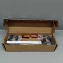 6-Pack 12(4)&6(2) Bar Clamps,Wood Clamps Heavy Duty Force 600 Lbs Adjustable and Release Quickly,Woodworking Clamps Throat Depth 2.5 inch with Plastic Handle