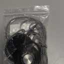 UKCOCO Clip on Ear Headphones Over-the-Ear Stereo Headset with Earhook Wired Earphones Compatible for Mp3 Player Computer Tv