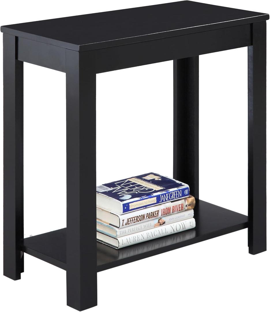 Crown Mark Pierce Side Table, Black