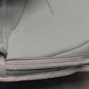 Snuggle Me Baby Lounger Curve (0-6 Months) - Premium Organic Cotton with Foam Core, Machine-Washable Cover, Buttery-Soft & Breathable Infant Lounger with Travel Bag (30 in x 20 in x 1.9 in) - Slate