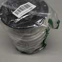 QNR 5/16" Flagpole Rope with Steel Wire Core, 100 ft Spool, Solid Braid Polyester Halyard, UV Resistant Anti Theft