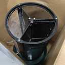 Veehoo Hanging Bird Feeder for Outdoors, 3 in 1 Large Capacity Metal Mesh Tube Bird Feeder for Thistle Nyjer Peanut, Wild Triple Finch Cardinal Feeders 6 lbs Seed Capacity for Outside