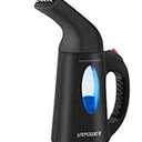 URPOWER Steamer for Clothes Steamer, Portable Handheld Garment Fabric Steamer Fast Heat-up Powerful Clothes Steamer with High Capacity for Home and Travel - Not for Abroad (130ml, Black)
