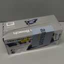 Hamilton Beach Steam Iron for Clothes & Garment Steamer with Smooth Press Stainless Steel Soleplate, 1200 Watts, 8 Retractable Cord, Black (14214)