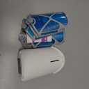 Flying Insect Trap & 5 Cartridges - Attracts and Traps Flying Insects Fruit Flies Mosquitoes - Compatible with M364A Refill (1 Plug-in Base + 5 Cartridges)