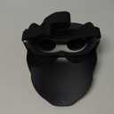 MEGOO Led Mask with Bluetooth Programmable App,Shining Led Light Up Face Mask for Adult Kid Halloween Masquerade Party