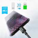 Anker USB C to USB C Cable, Type-C 60W Fast Charging Cable (6 FT, 2Pack) for iPhone 17 Series, iPad mini 6 and More (Black)