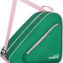Skate Bag for Ice, Inline, Roller & Quad Skates,Unisex (Green)