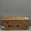 Kick Scooter for Kids Ages 3-12, 5 Adjustable Height Foldable Scooter with 3 LED Light Wheels, Outdoor Activities for Toddlers Boys Girls, Max Load up to 165 lbs (Black and White)