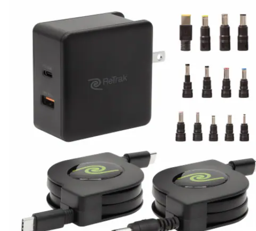 Retractable Universal USB C Laptop Charger