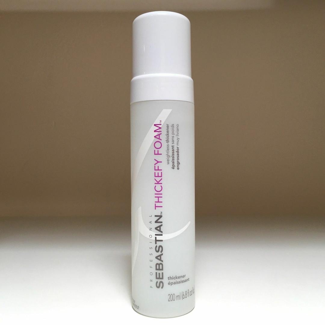 Sebastian Professional Thickefy Foam | Flexible Hold Styling | Thickens & Conditions Fine Hair | 6.8 fl oz.