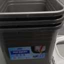 Petmate Enclosed Cat Litter Boxes with Hinged Lid and Wide Top Entry Opening, Cat Litter Box Enclosure with Filter Lid, Made in USA, Scoop not Included , Pack of 3