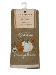 Home Wear Hand Towels Set of 2 15x25 (White)