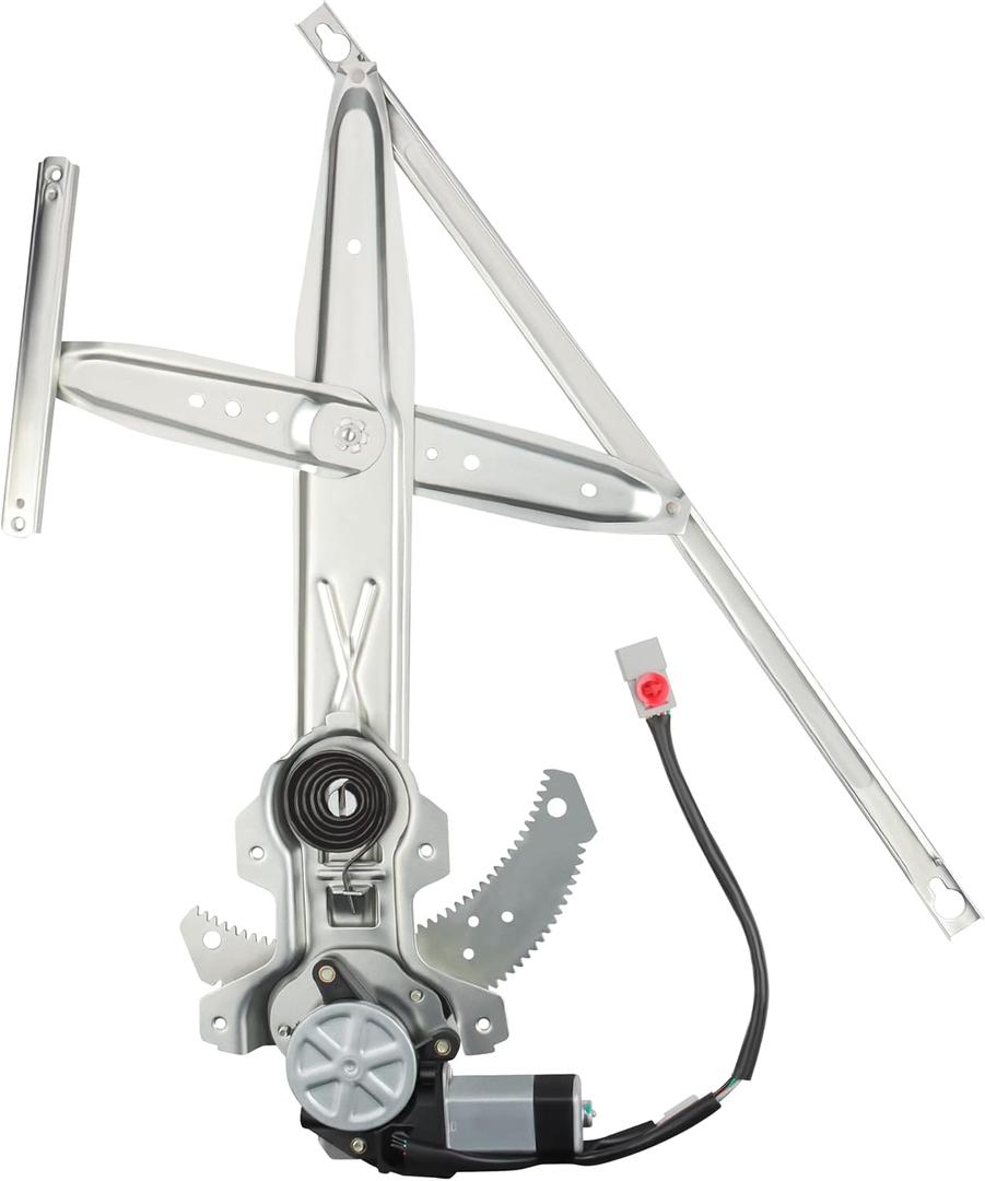 Front Driver Side Power Window Regulator with Motor Assembly Replacement for 1996 1997 1998 1999 2000 Honda Civic Coupe Hatchback 2-Door, Left, 741-737