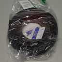 Weather Stripping Door Seal - 40 Ft Self-Adhesive TPE Rubber Door Seal Strip for Door Frame/Window Seal, Soundproofing & Insulation Strip to Block Drafts, Wind, Noise, Dust (Black) (Black D (WH: 0.350.24 in))