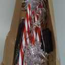 5 Pcs Acrylic Solar Pathway Stakes Lights Outdoor Waterproof, 8 Modes Christmas Decorations Outdoor Yard, Solar Christmas Garden Decor Lights (Xmas Snowflake Warm White)